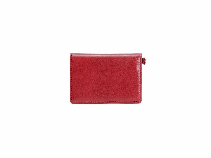 アリアナ 二つ折りパスケース ワイン