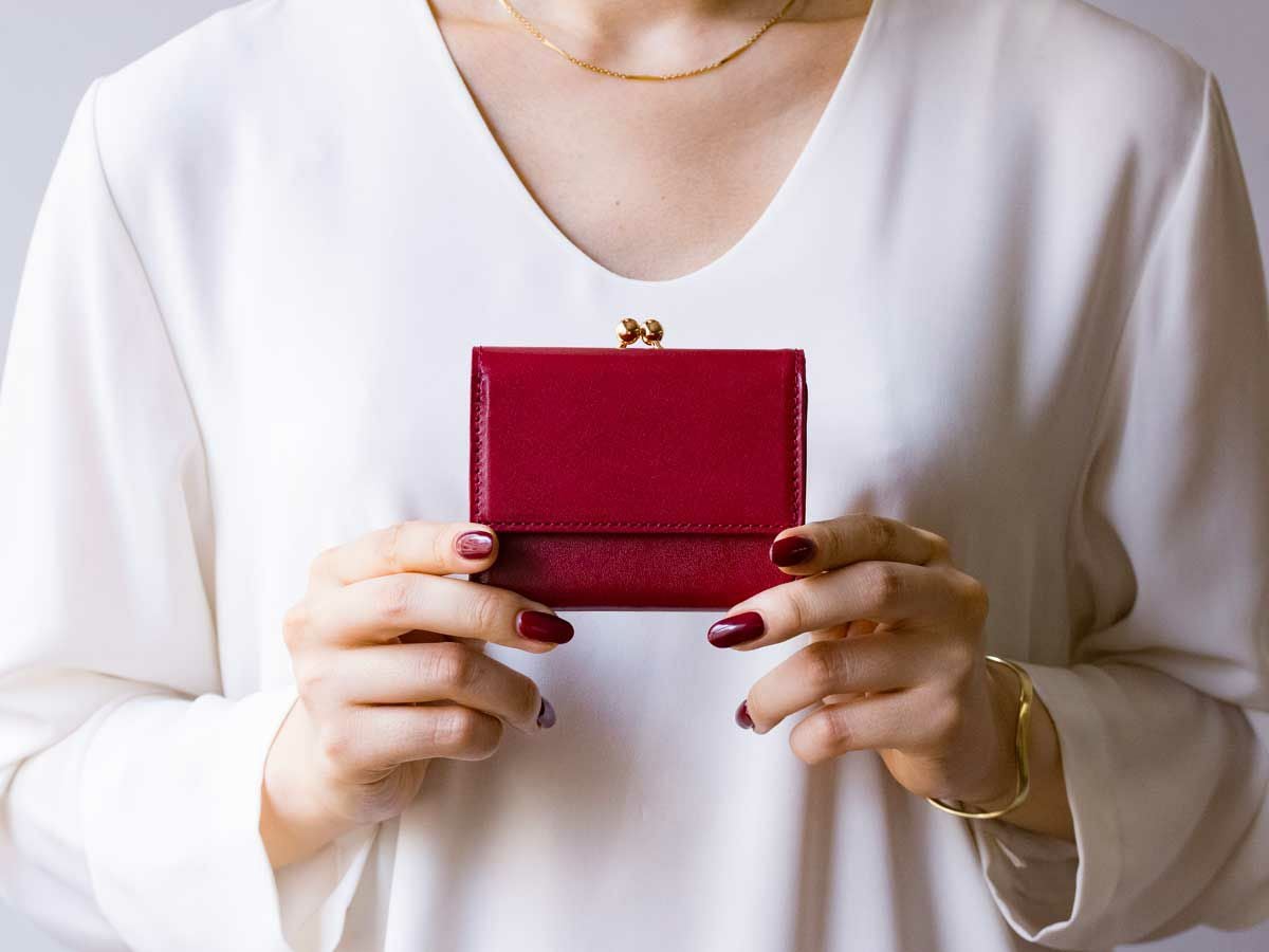 アリアナ　口金付きミニ財布　