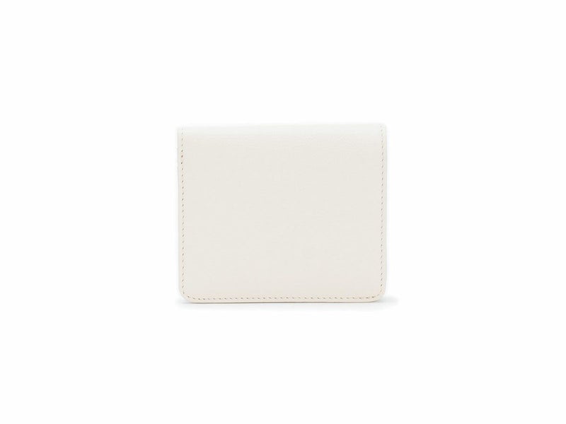 パーム 二つ折りミニ財布　ベージュ