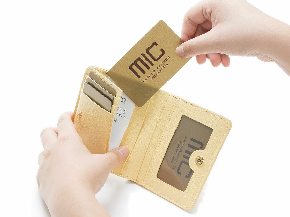 パーム 二つ折りミニ財布