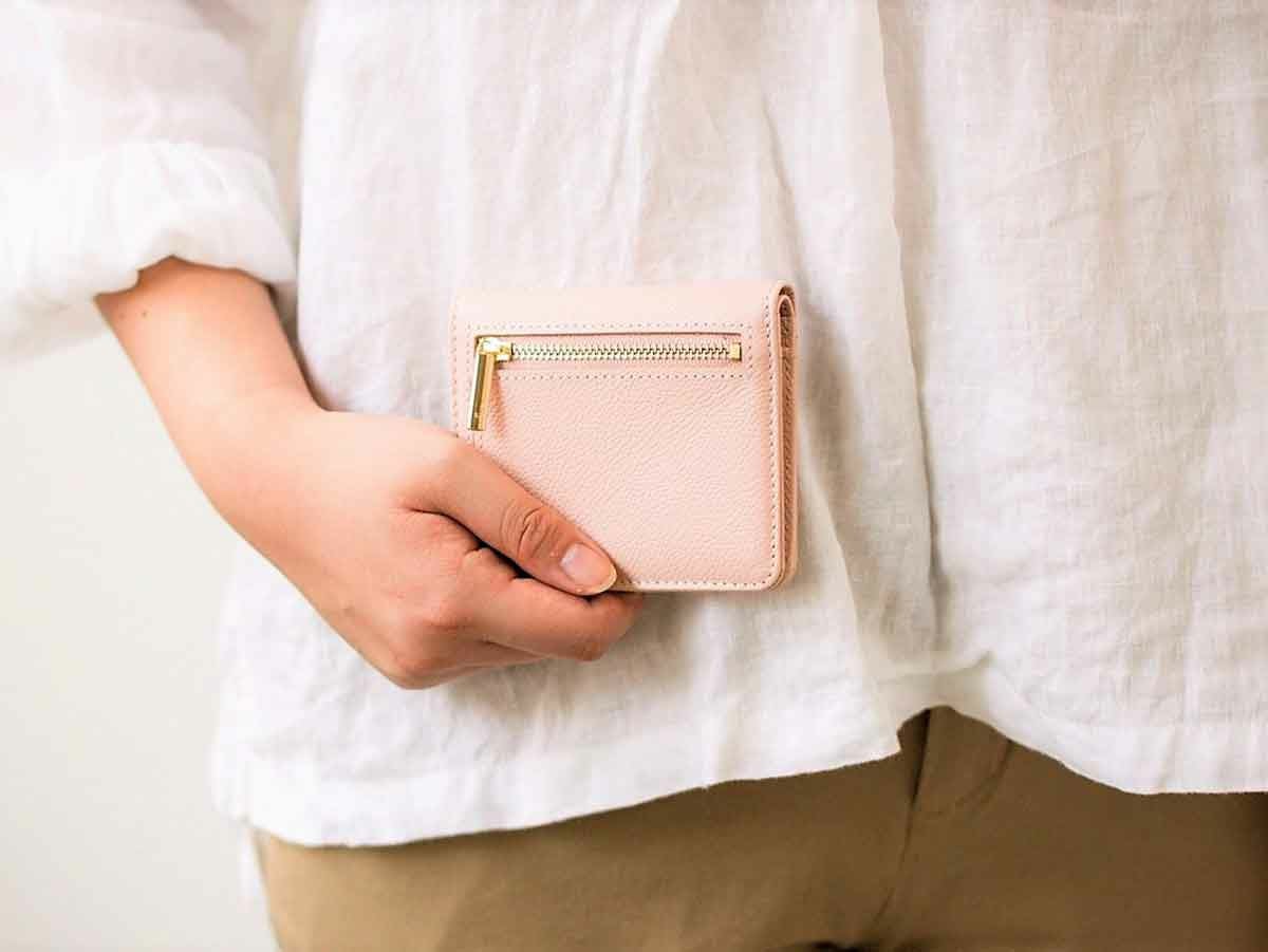 パーム 二つ折りミニ財布