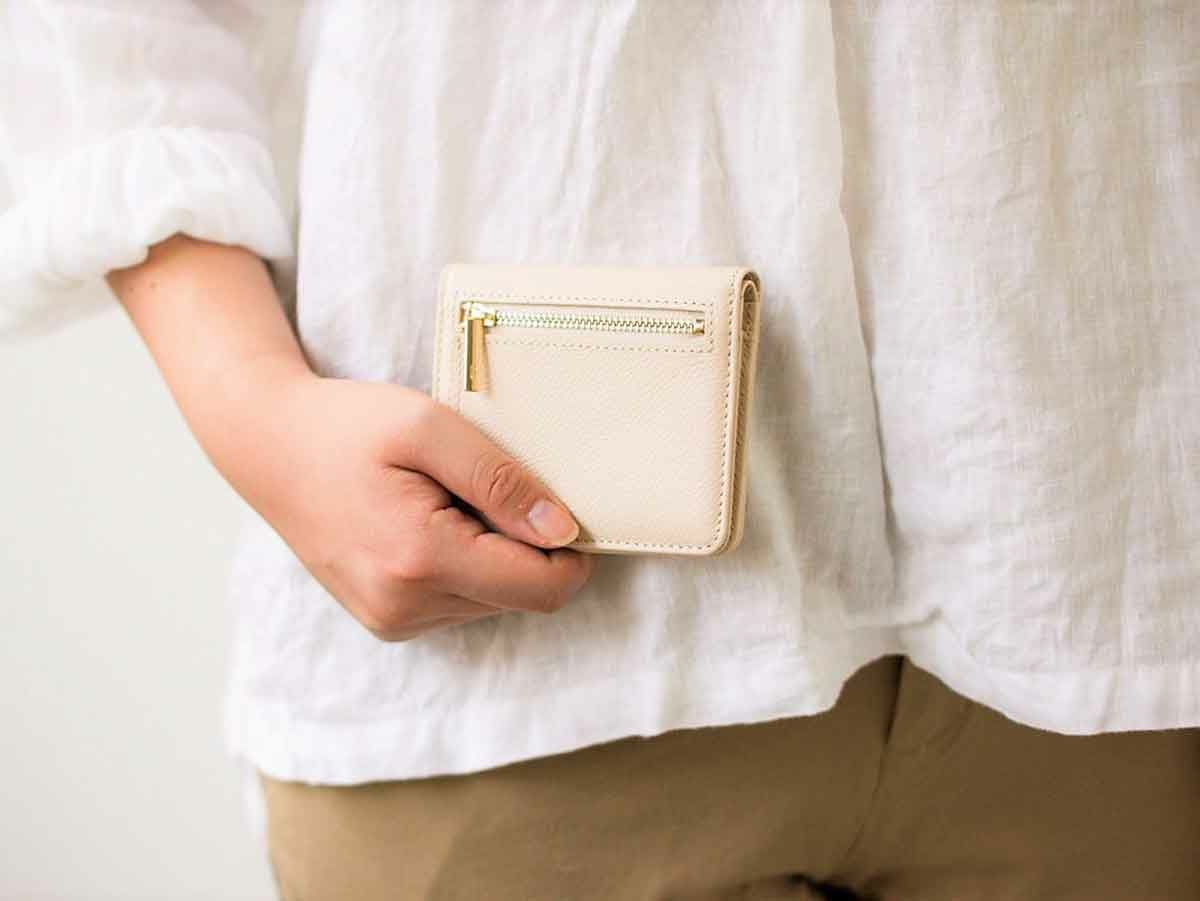 パーム 二つ折りミニ財布