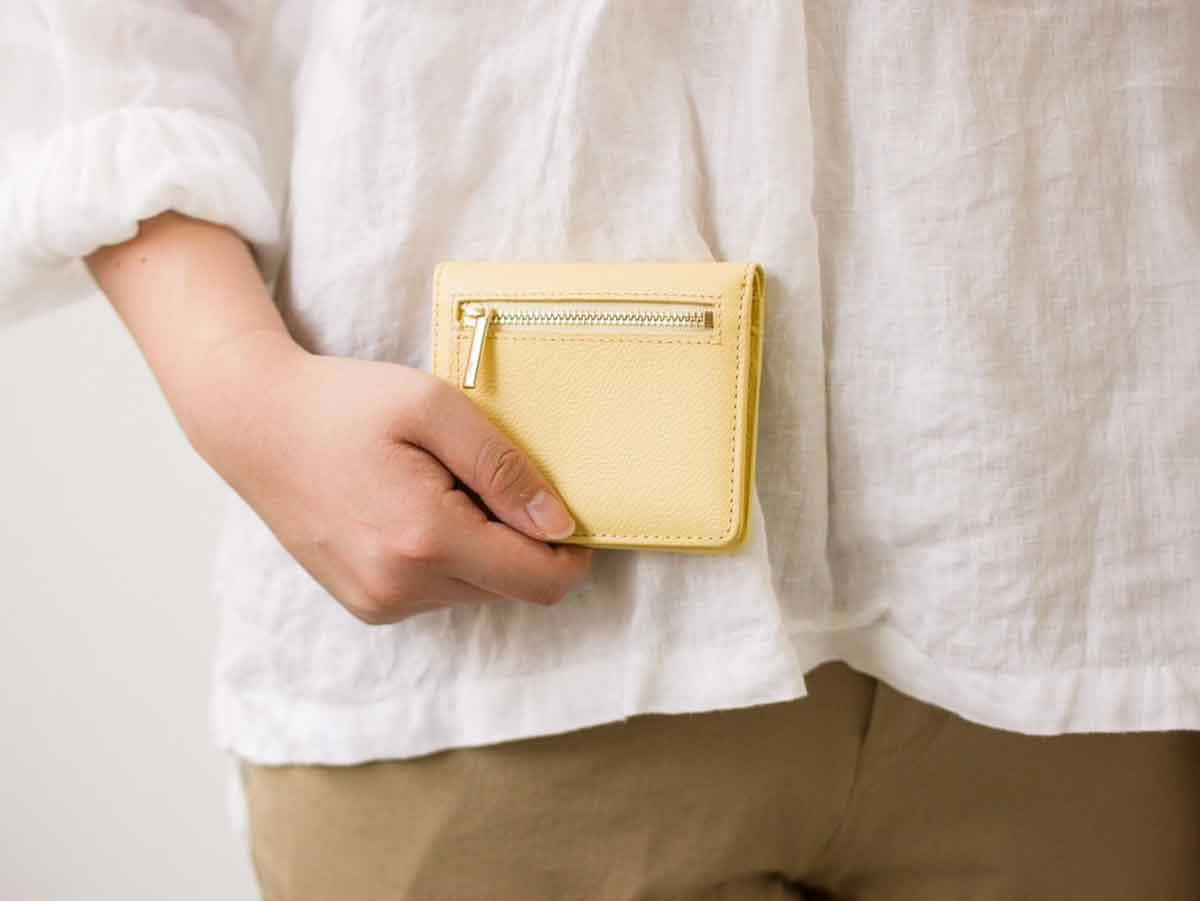 パーム 二つ折りミニ財布