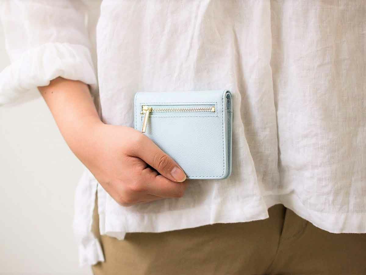 パーム 二つ折りミニ財布