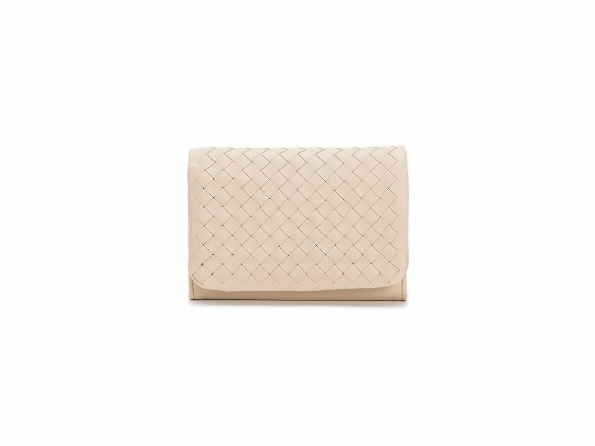 ソフトメッシュ 中L字ファスナー二つ折り財布 | 革財布のお店mic (ミック)