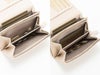 ソフトメッシュ 中L字ファスナー二つ折り財布