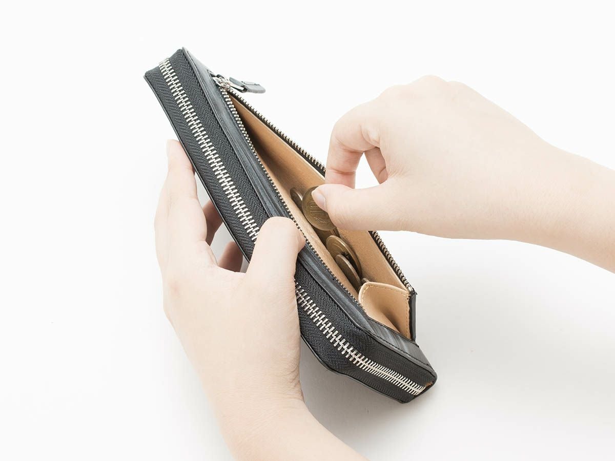 ブライドルレザー　スマートマルチウォレット 