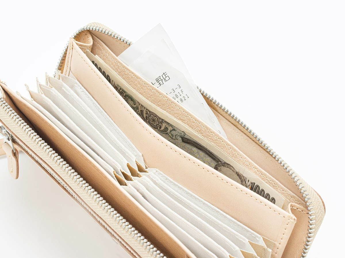 グレージングヌメ　スマートマルチウォレット　