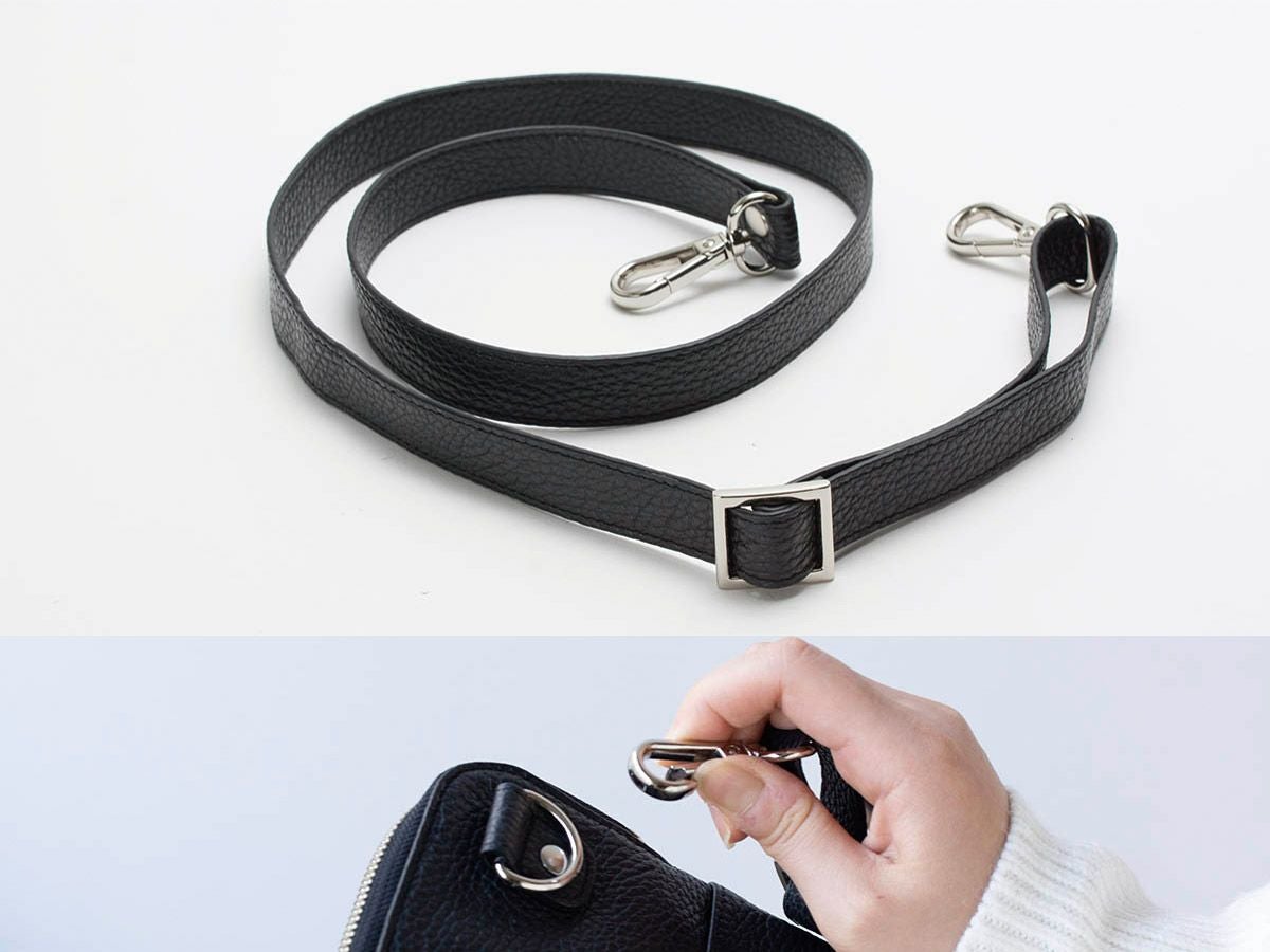 ボルセッタ　レザーサコッシュポーチ(大)