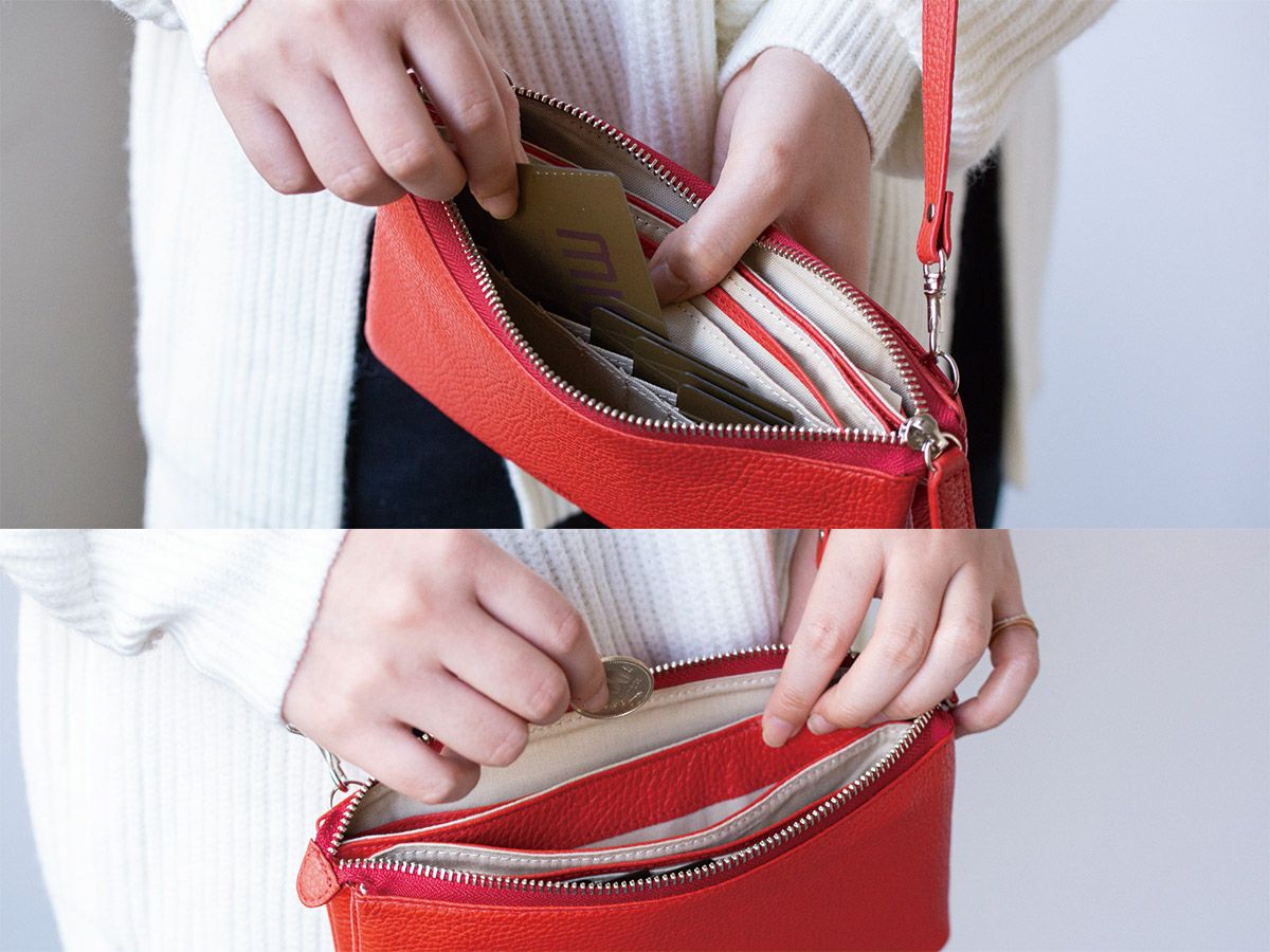 ボルセッタ　お財布ポシェット