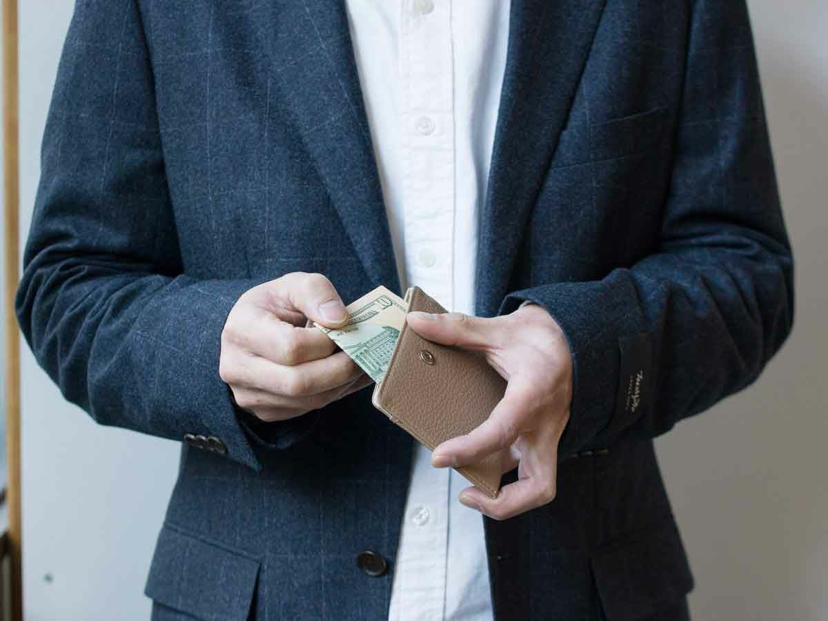 シュランク　薄型財布(小銭入れ無し)