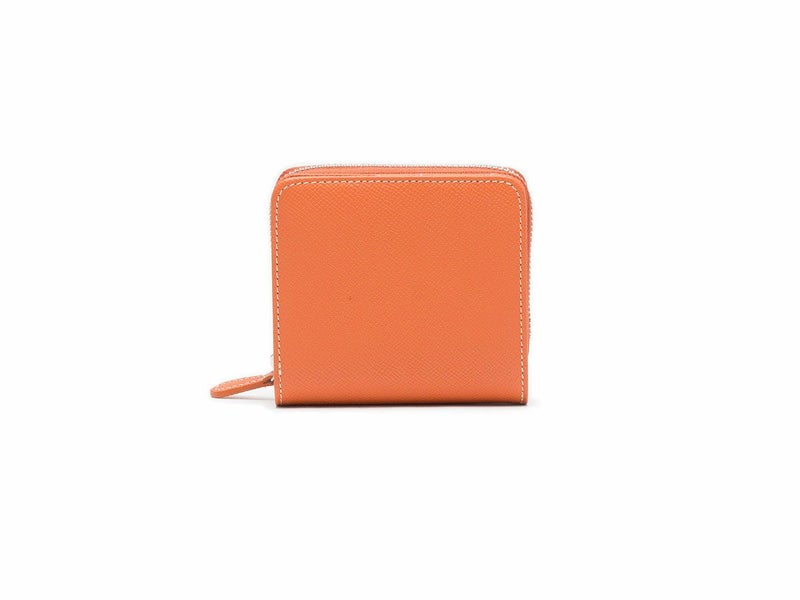  エンボス ミニマルチウォレット｜オレンジ