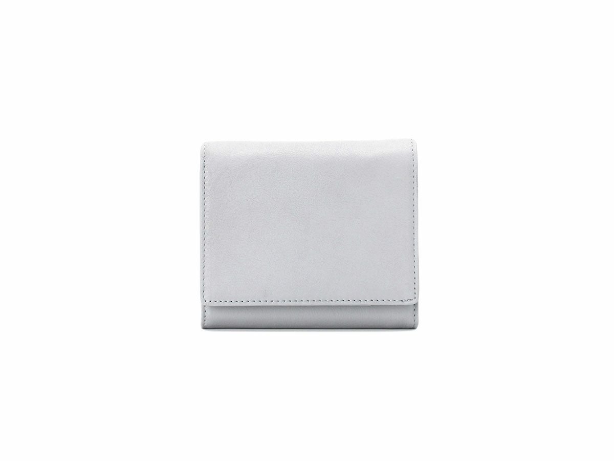  フェルモ　中がま口財布｜アクアグレー