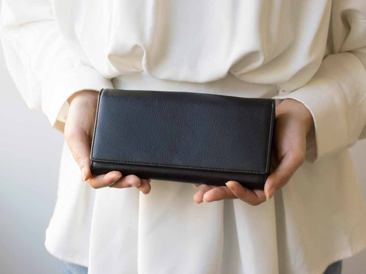 フェルモ　中がま口長財布