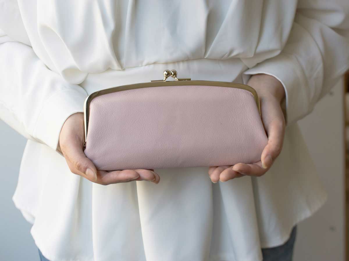  フェルモ　親子がま口長財布