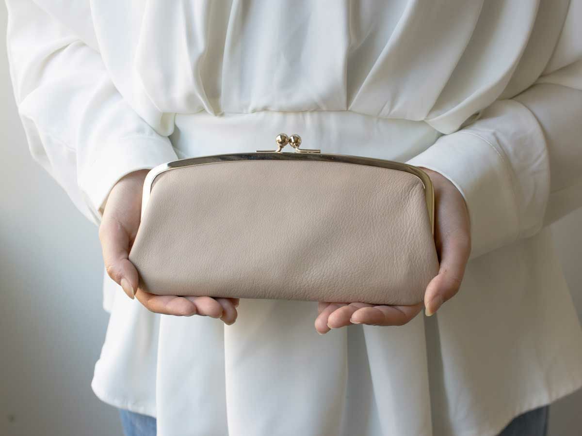  フェルモ　親子がま口長財布