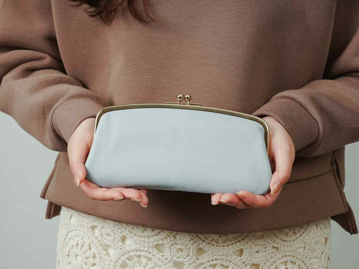  フェルモ　親子がま口長財布