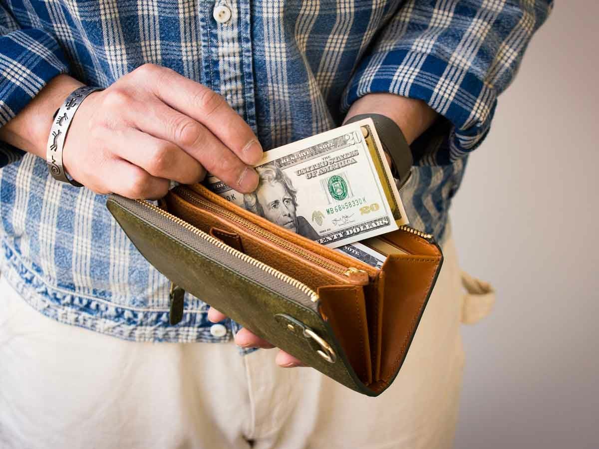 プエブロ　ヒップポケット L型ファスナーマルチウォレット