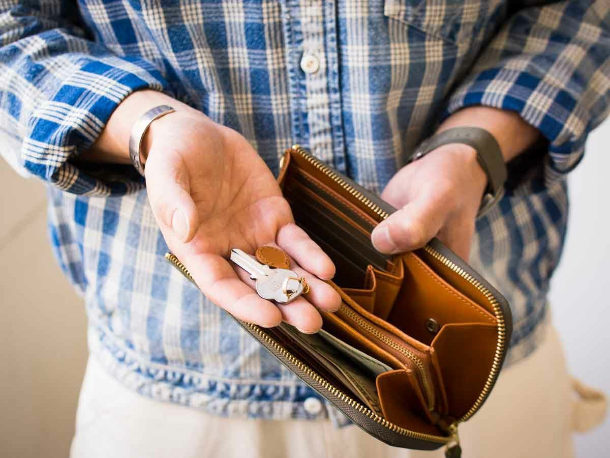 プエブロ　ヒップポケット L型ファスナーマルチウォレット