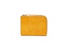 マヤ　L字ファスナー財布(キーチェーン付き)イエロー
