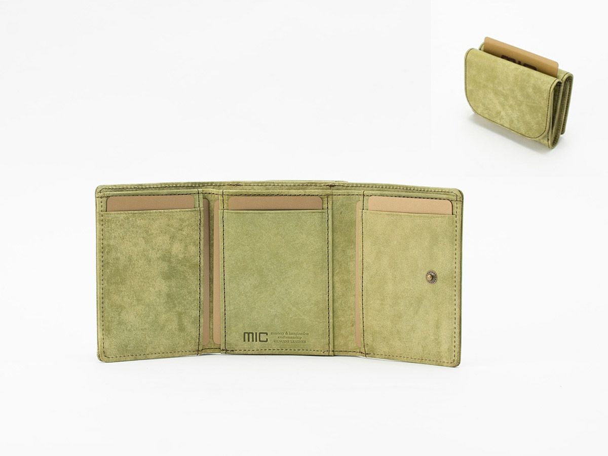 マヤ　三つ折りミニ財布