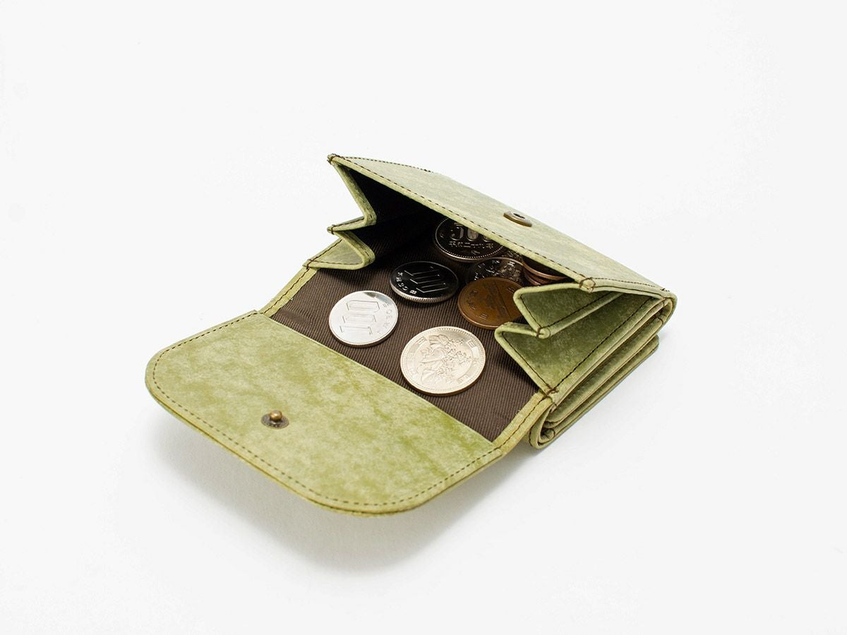 マヤ　三つ折りミニ財布