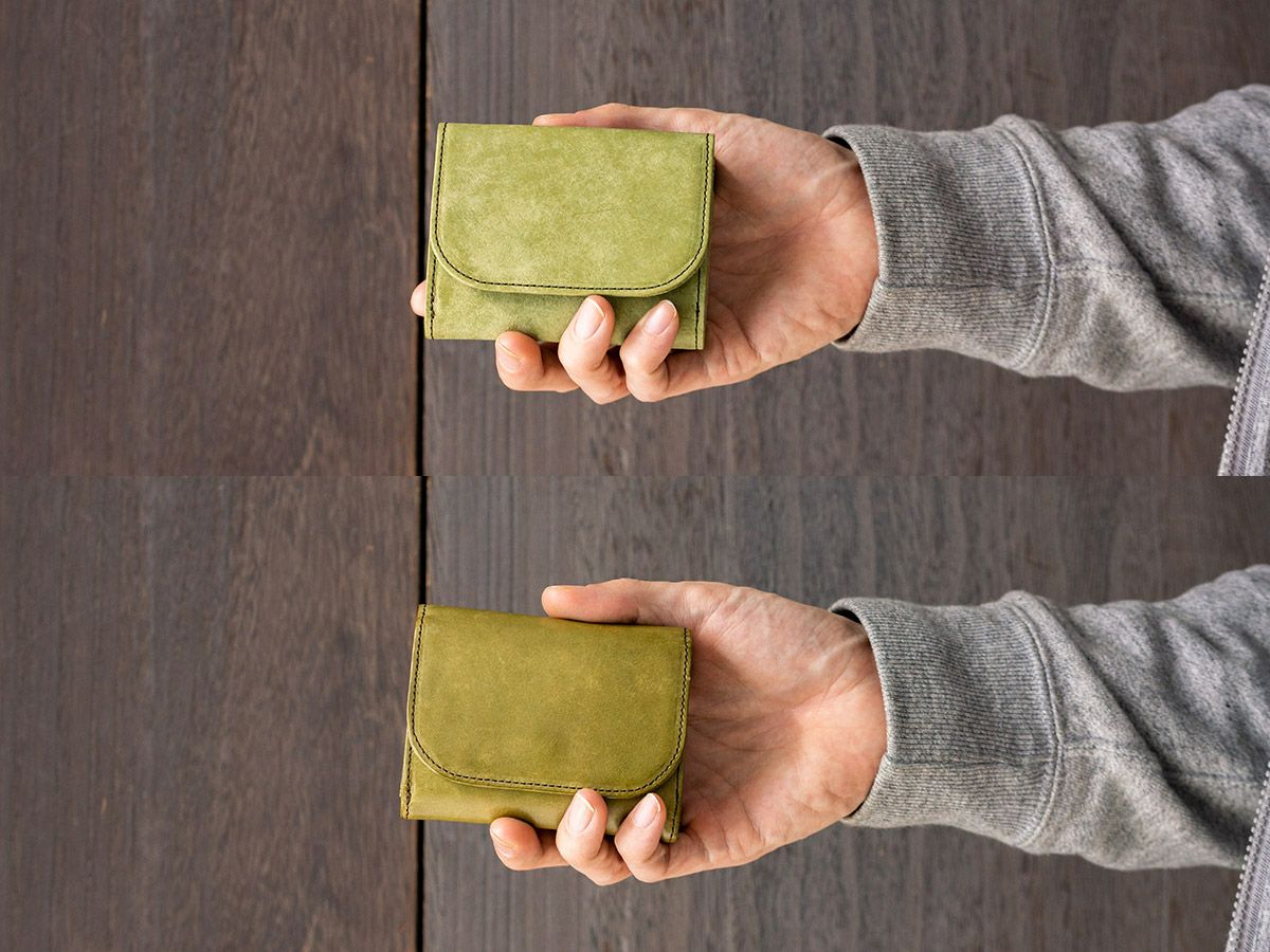 マヤ　三つ折りミニ財布