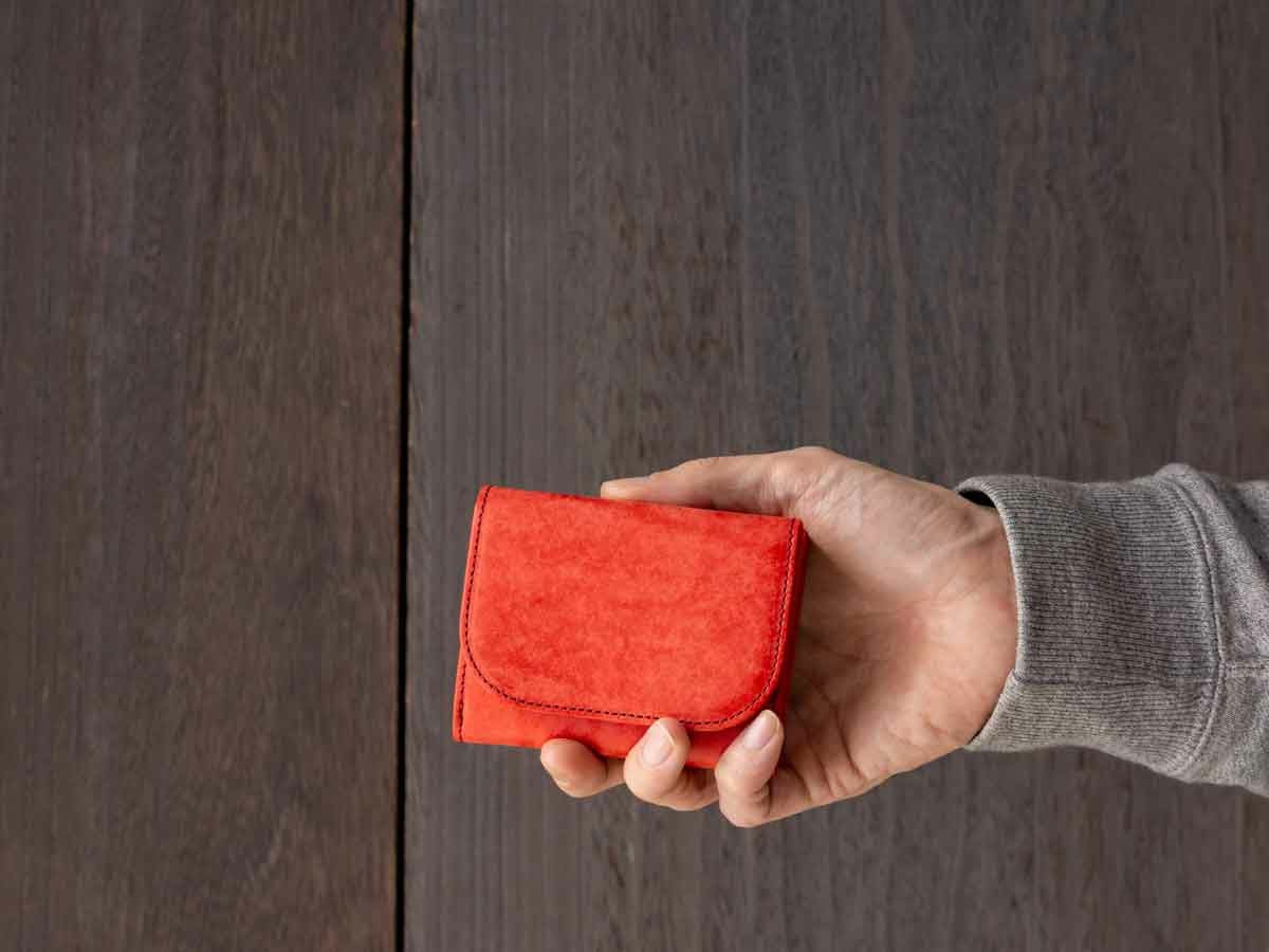 マヤ　三つ折りミニ財布