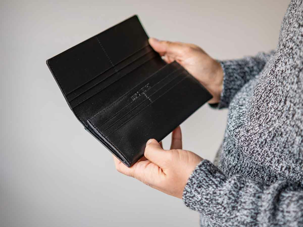 ゴートメッシュ　長財布(小銭入れ付き)