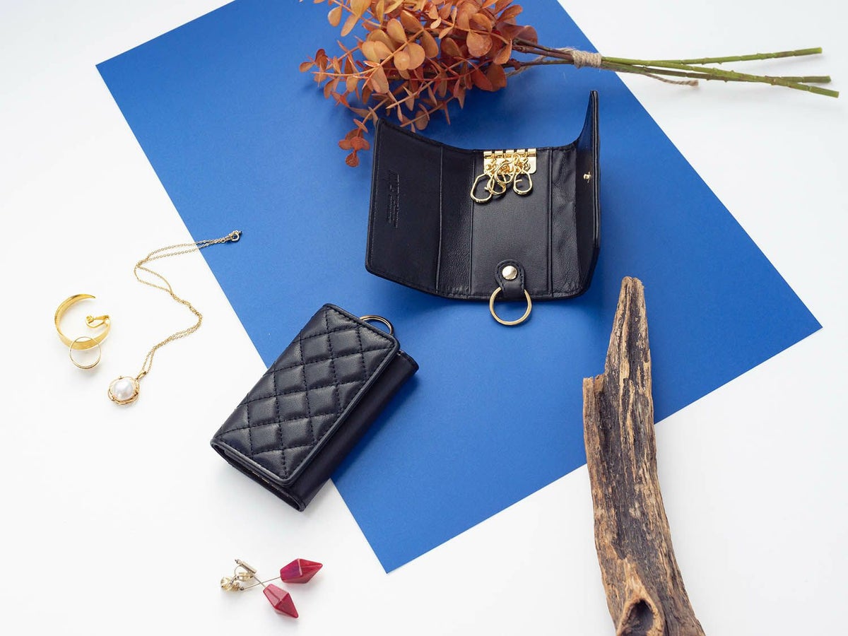 ラムキルティング　キーケース