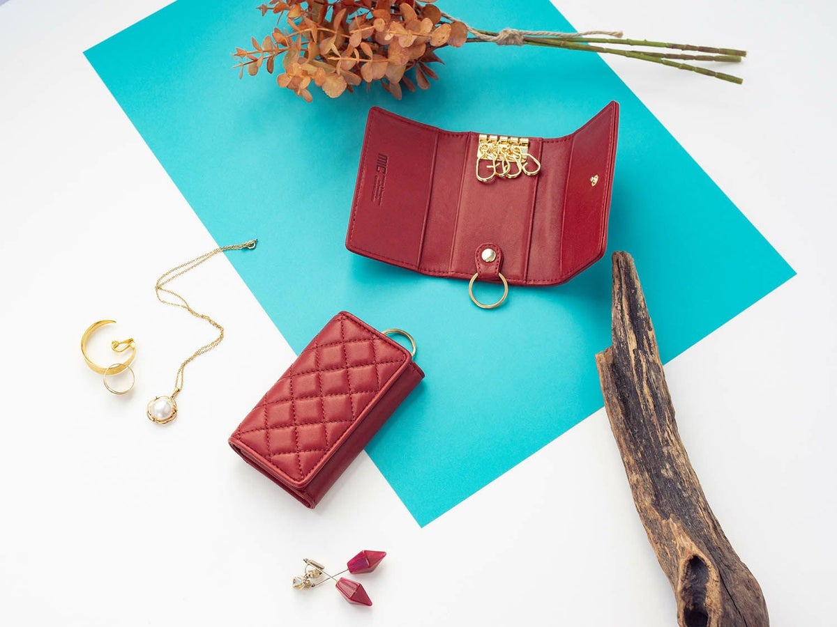 ラムキルティング　キーケース