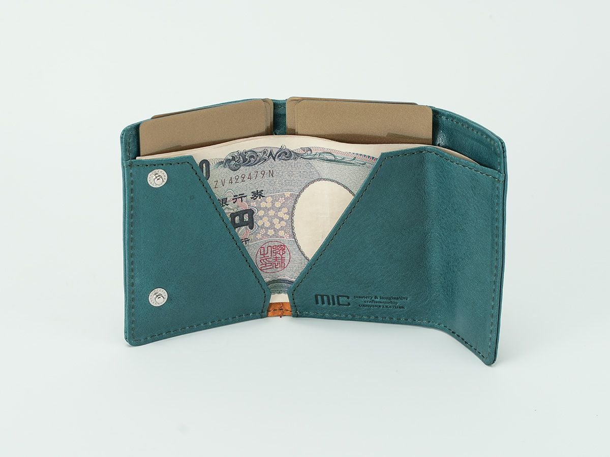 ヴァケッタルクス　三つ折りミニ財布