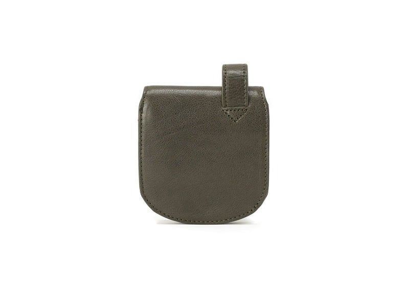 ヴァケッタルクス　ミニヒップポケット革財布(小銭入れ付き)　グリーン