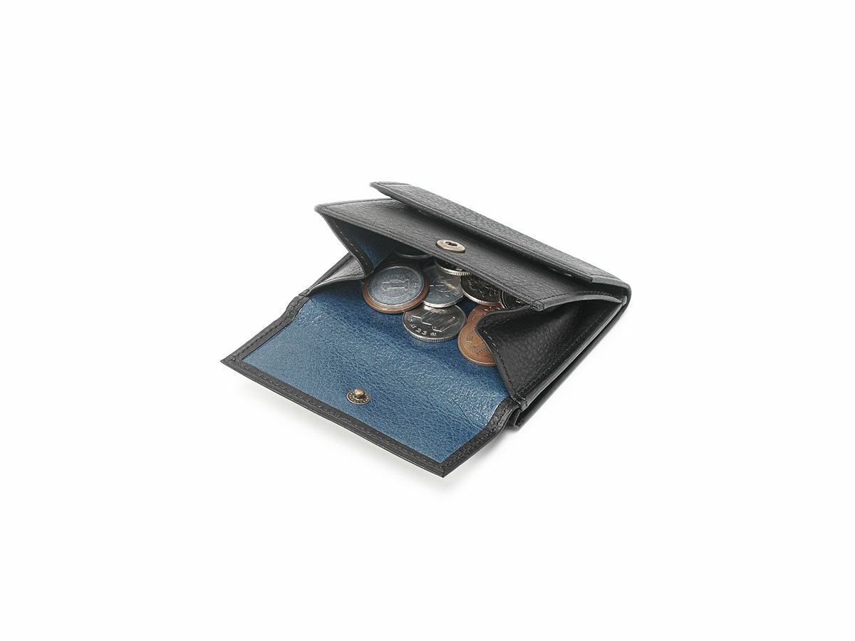 アニリンカーフ　三つ折り札入れ