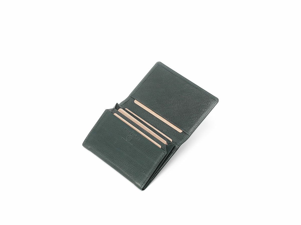 アニリンカーフ　風琴マチ名刺入れ