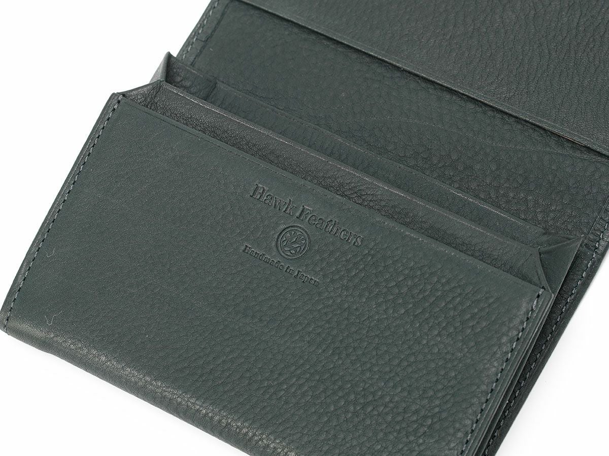 アニリンカーフ　風琴マチ名刺入れ