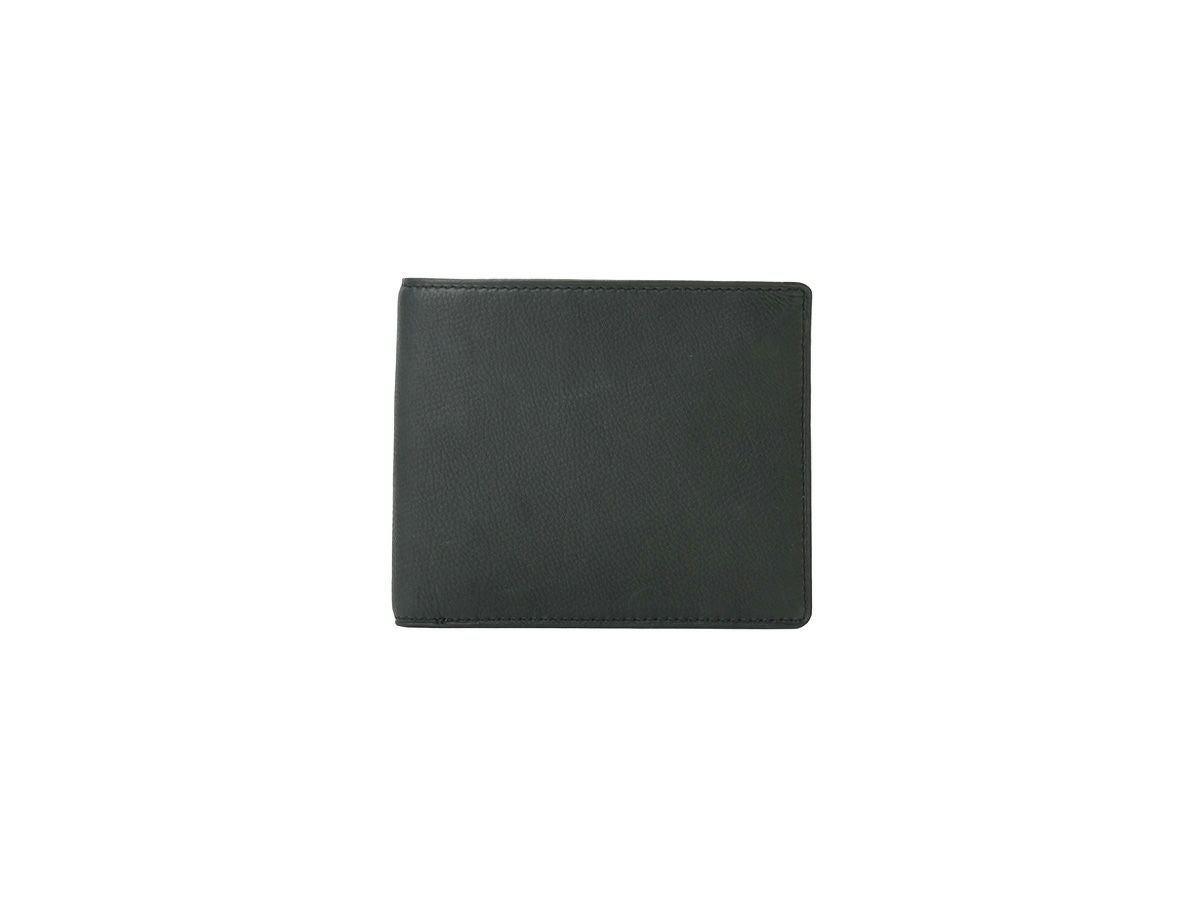 アニリンカーフ　札入れ　カーキ