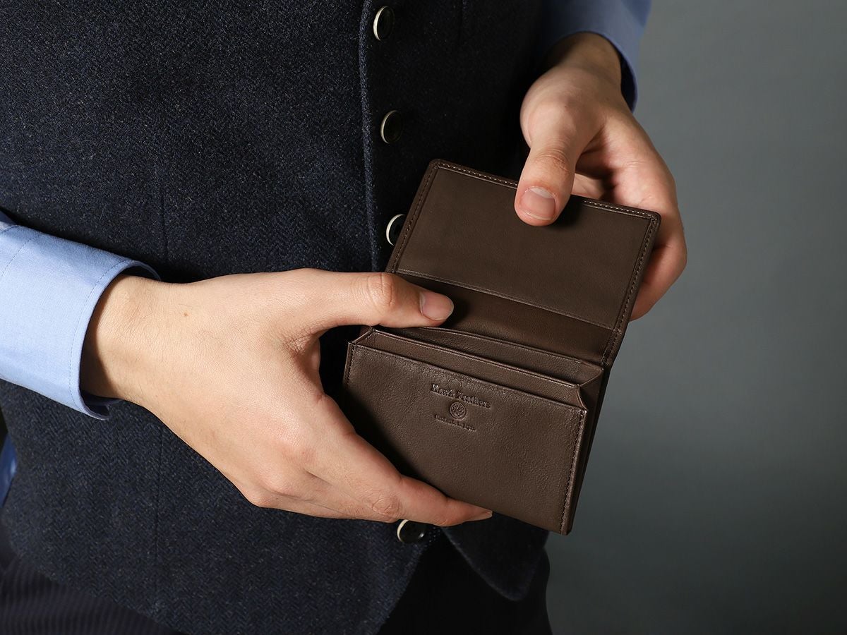 シープ　風琴マチ名刺入れ