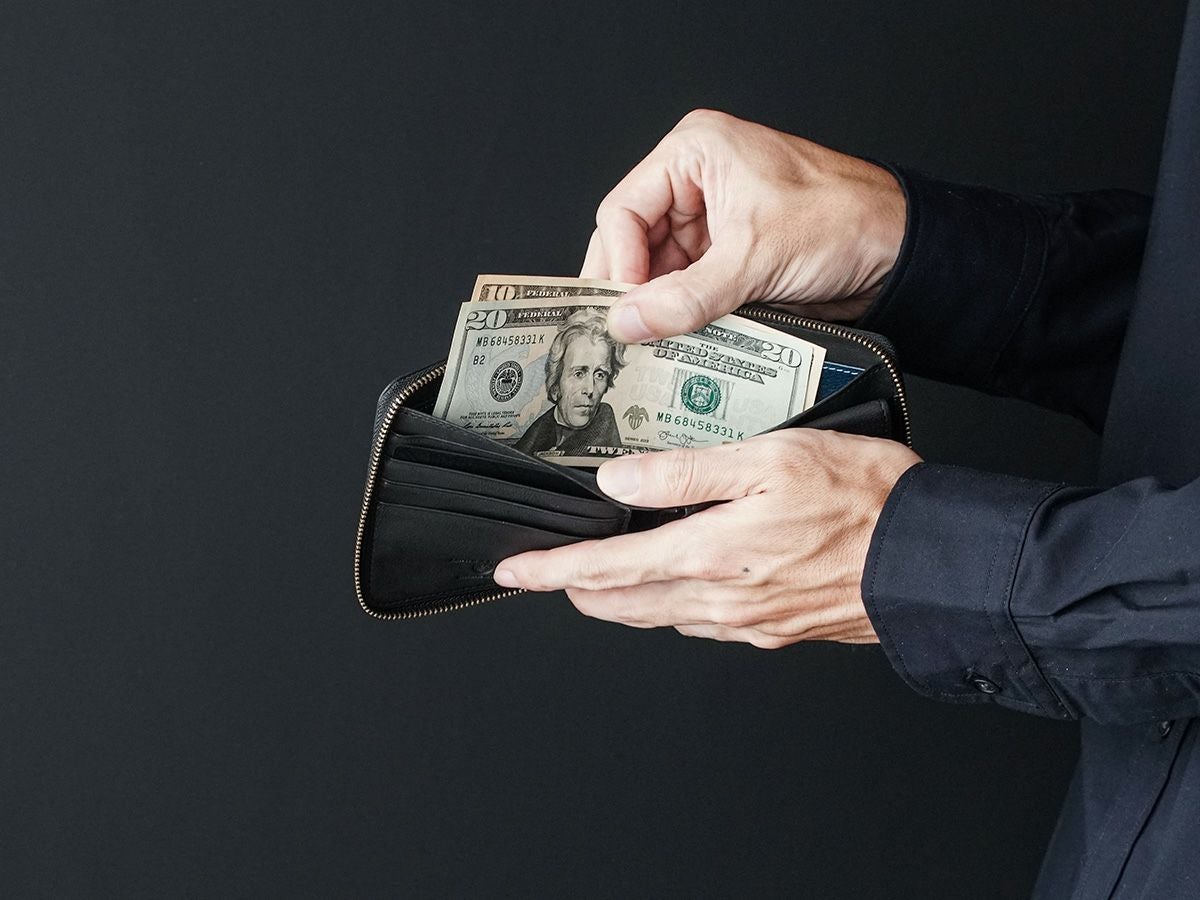 シープ　ラウンドファスナー札入れ