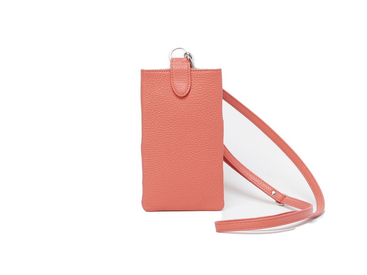 ボルセッタ　スマホポーチ｜オレンジ