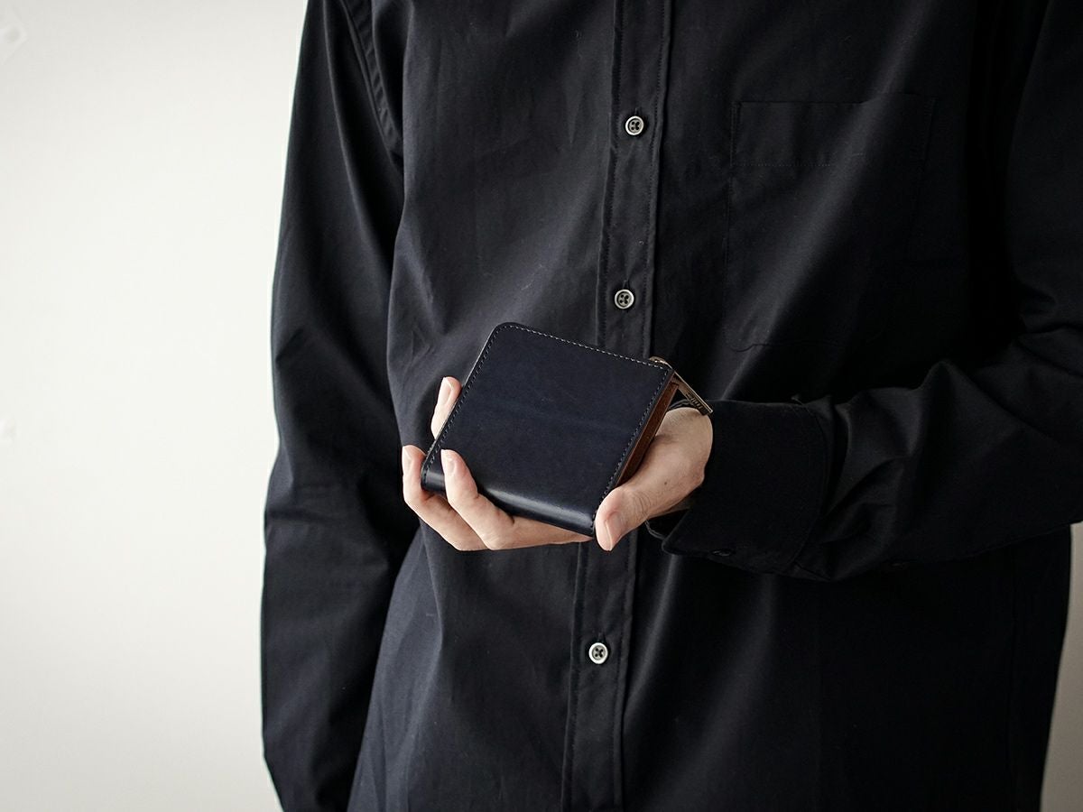 ルガトショルダー　ミニL字ファスナー財布