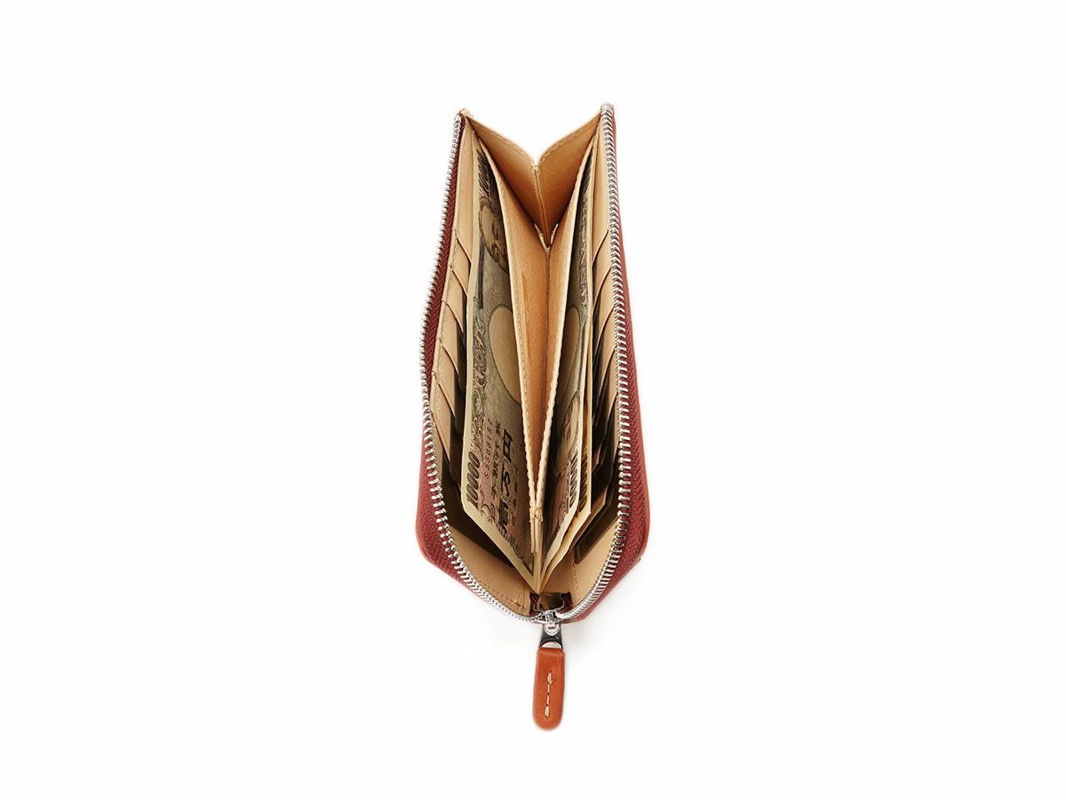 バグッダ　コンパクトL字ファスナー長財布