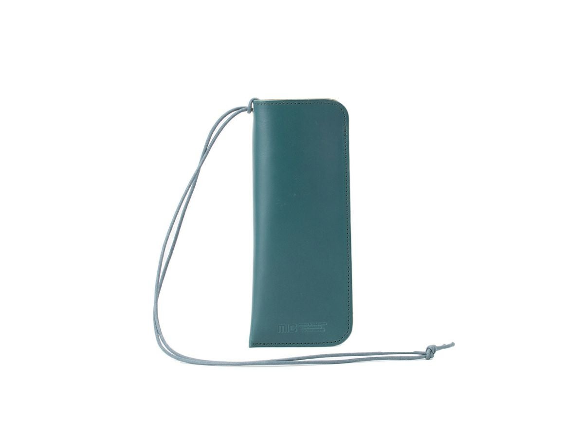  ペーパープルアップ　メガネケース｜ブルーグリーン