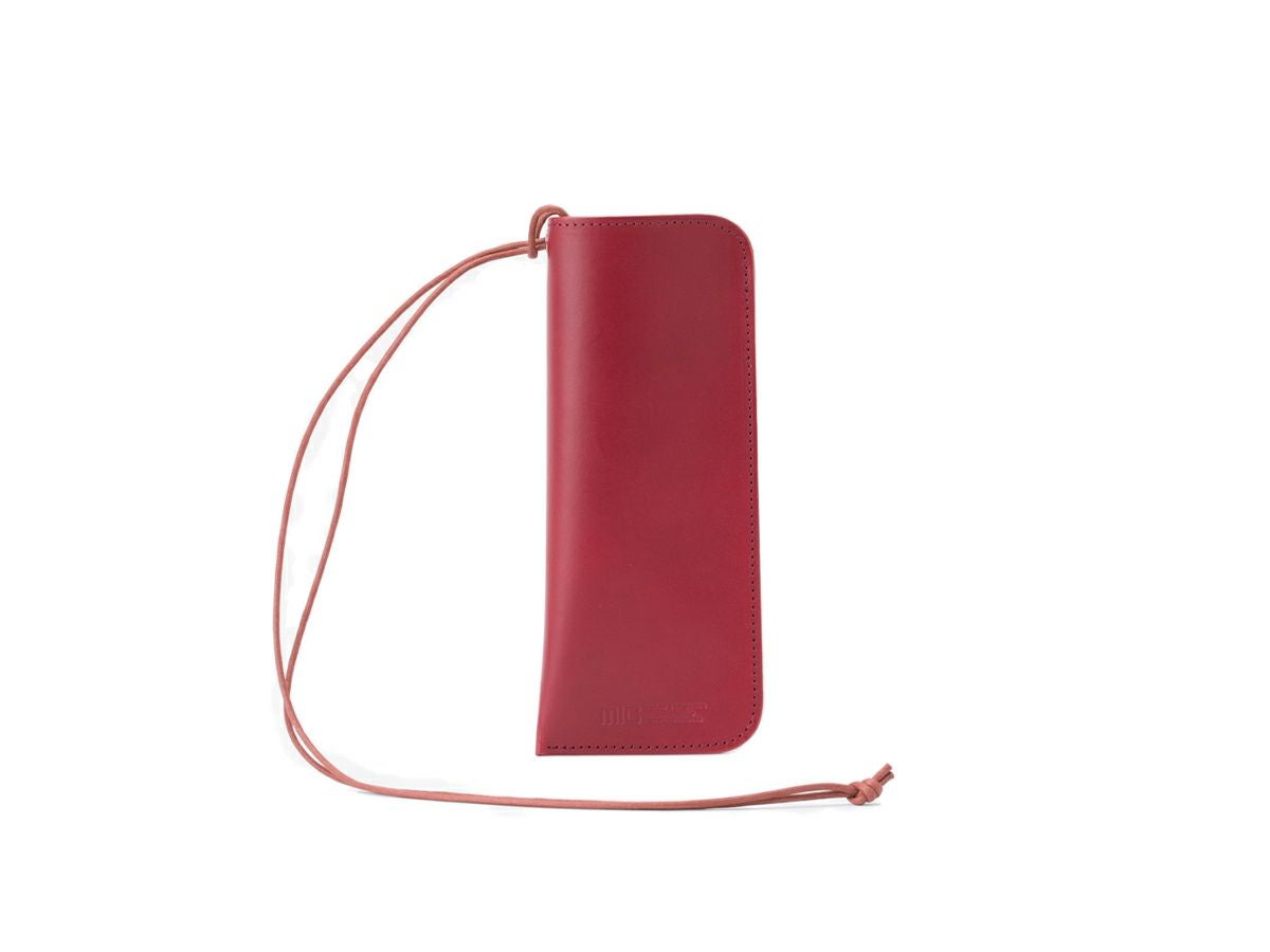  ペーパープルアップ　メガネケース｜ワイン