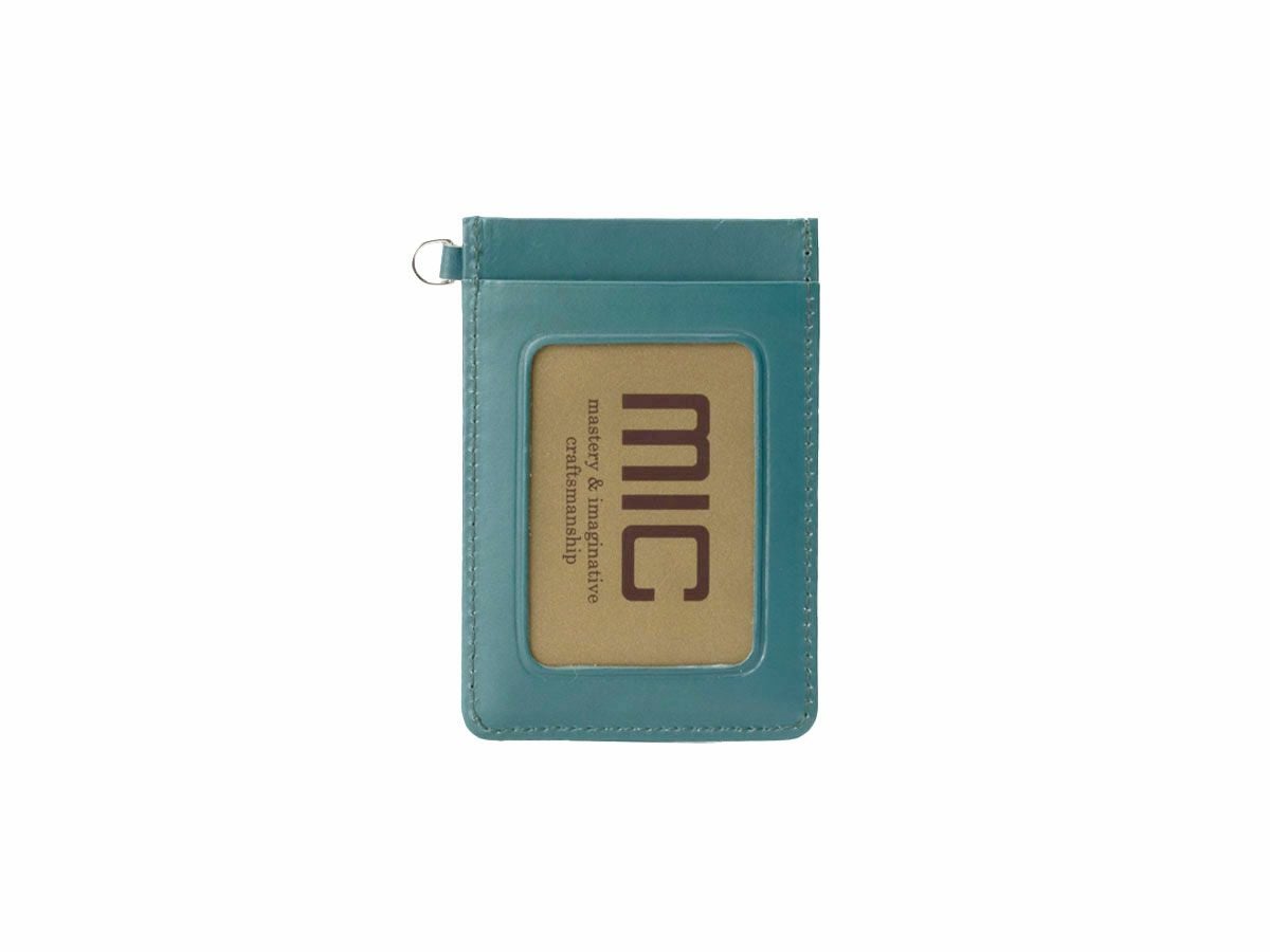 ペーパープルアップ　パスケース｜ブルーグリーン