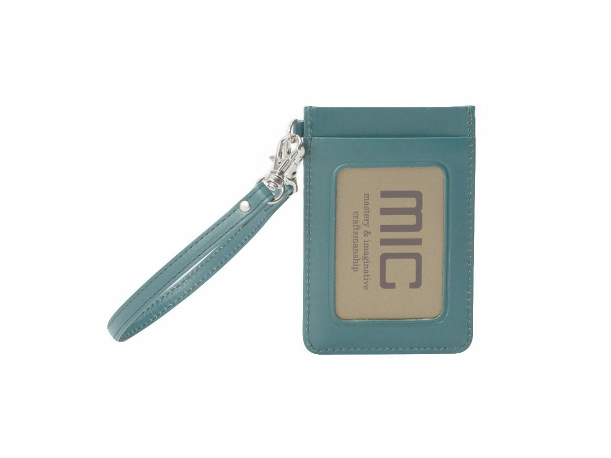 ペーパープルアップ　パスケース｜ブルーグリーン