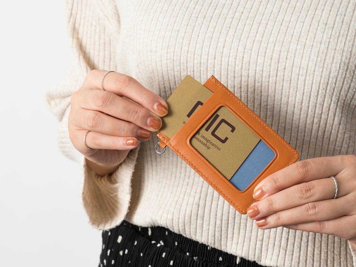 ペーパープルアップ　パスケース