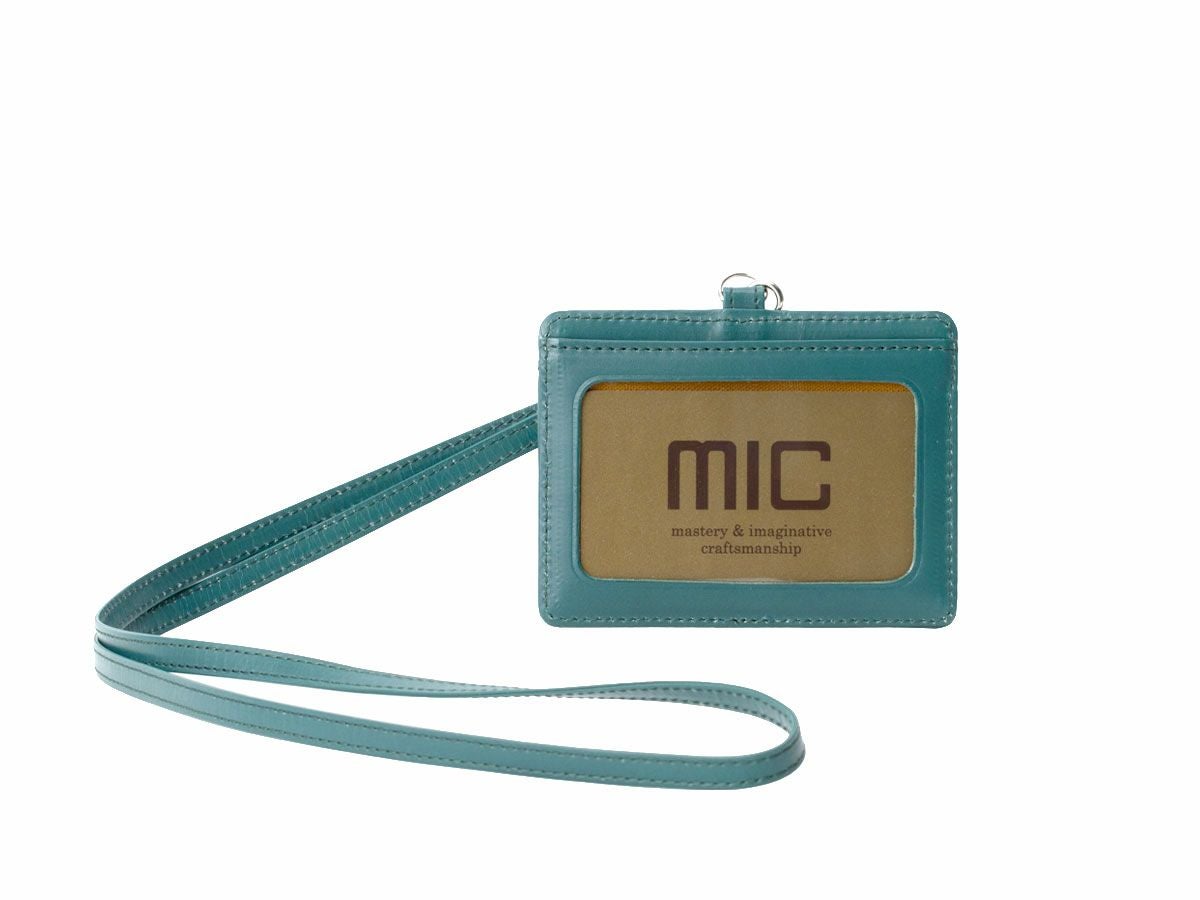 ペーパープルアップ　IDケース｜ブルーグリーン