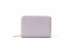 ラフィネ　ラウンドファスナーミドルウォレット｜ラベンダー