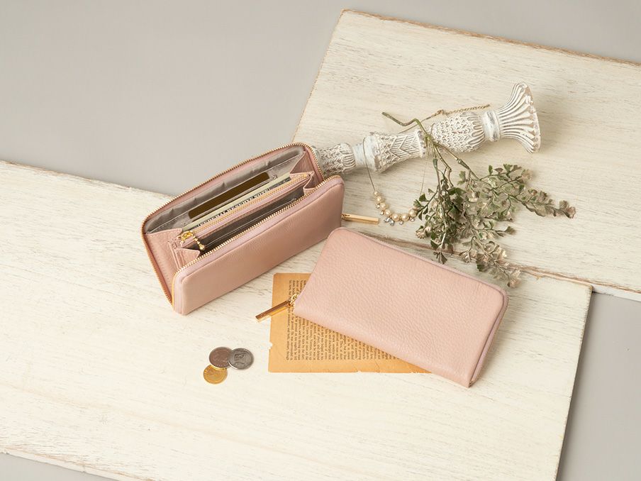 ラフィネ　コンパクトラウンドファスナー長財布